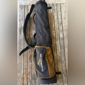Cobra Black and Gold Junior Golf Bag